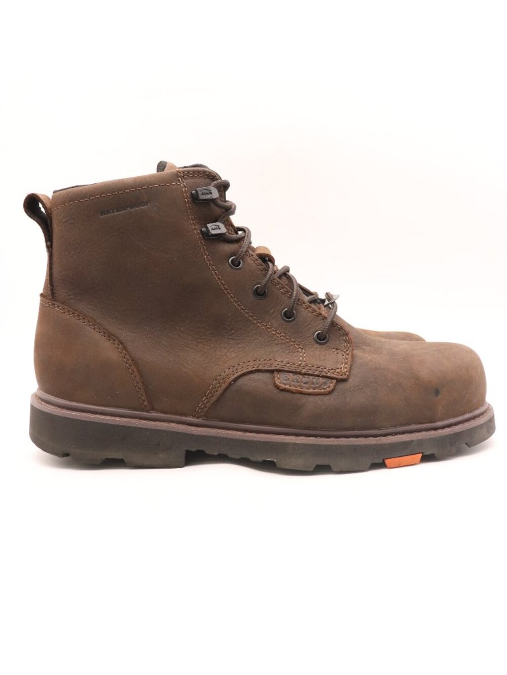 Brunt Sullivan Comp Toe 6" Men's Size 11.5 M Brown Leather Lace Up Waterproof